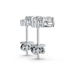 Sterling Silver Semi Mount Earrings Setting Oval OV 6x4mm Syzjewelry