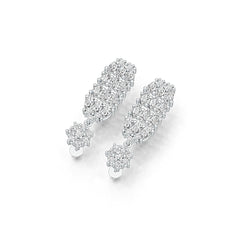 Sterling Silver Semi Mount Earrings Setting Oval OV 5X3mm PE 5X3mm - Syzjewelry