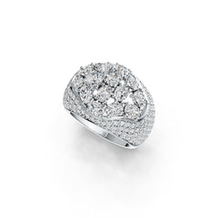 Sterling Silver Semi Mount Ring Setting Oval OV 4X3mm DHJ