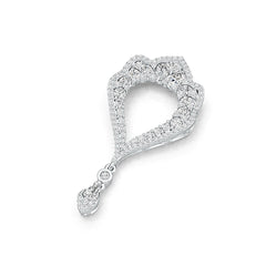 Sterling Silver Semi Mount Pendant Setting Oval OV 6X4mm DHJ