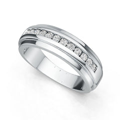 Sterling Silver Semi Mount Ring Setting Round RD 2x2mm DHJ