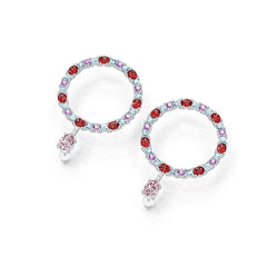 Sterling Silver Semi Mount Earrings Setting Oval OV 8X6mm OV 5X3mm DHJ