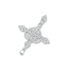 Sterling Silver Semi Mount Pendant Setting Oval OV 7X5mm OV 5X4mm DHJ