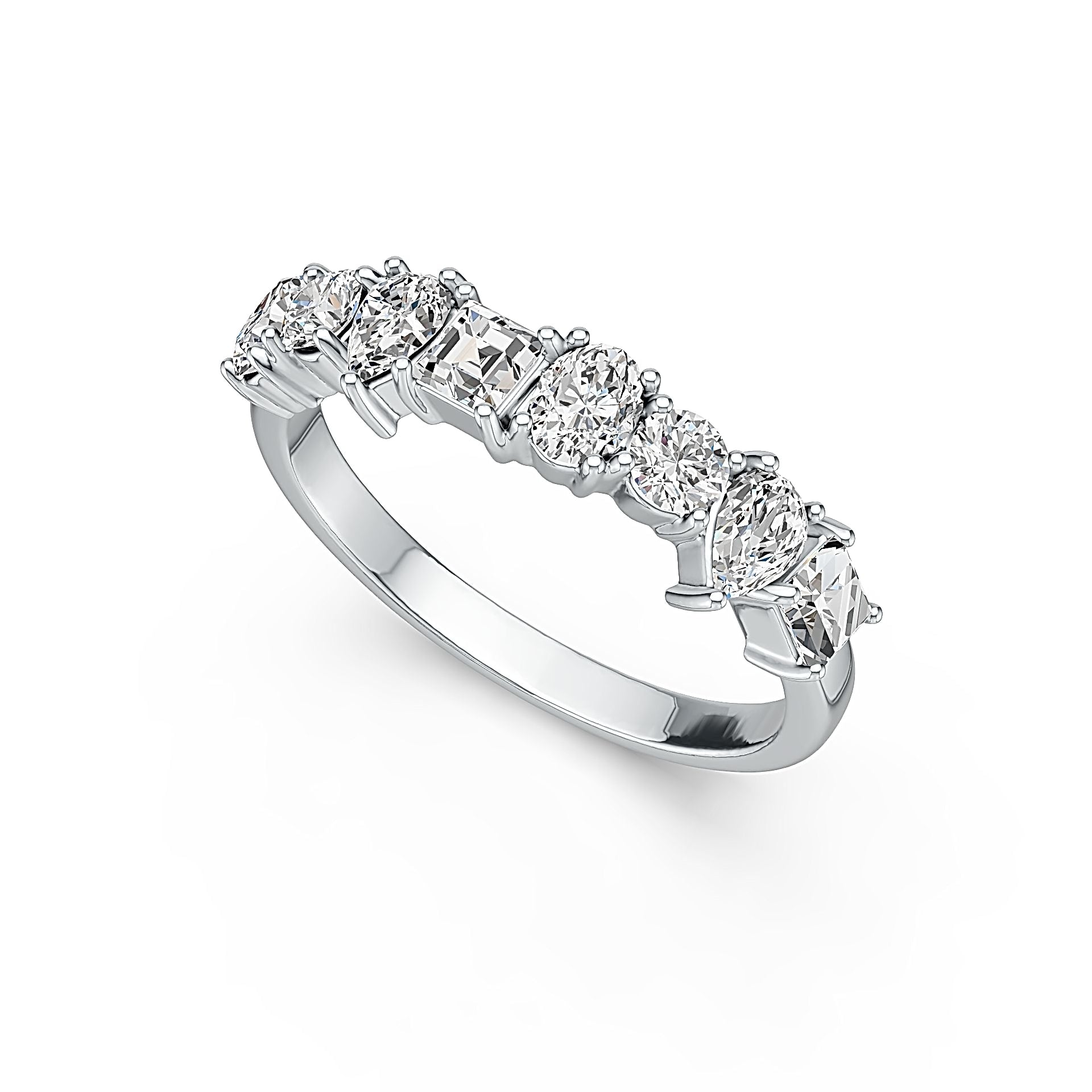 Sterling Silver Semi Mount Ring Setting Oval OV 4X3mm DHJ