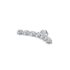 Sterling Silver Semi Mount Earrings Setting DHJ