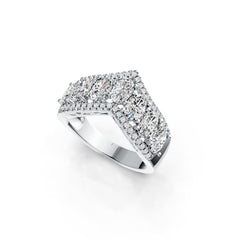 Sterling Silver Semi Mount Ring Setting Oval OV 6X4mm DHJ