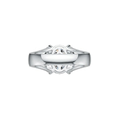 Sterling Silver Semi Mount Ring Setting Oval OV 10X8mm DHJ