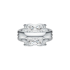 Sterling Silver Semi Mount Ring Setting Oval OV 7X5mm DHJ