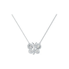 Sterling Silver Semi Mount Pendant Setting Oval OV 8X6mm OV 6X4mm Butterfly Theme DHJ