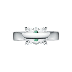 Sterling Silver Semi Mount Ring Setting Oval OV 8X6mm DHJ