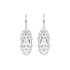 Sterling Silver Semi Mount Earrings Setting Pear PE 5x4mm DHJ