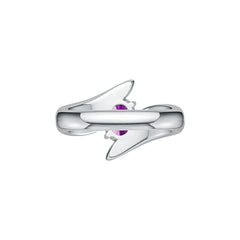 Sterling Silver Semi Mount Ring Setting Oval  OV 8x6mm White Topaz Syzjewelry