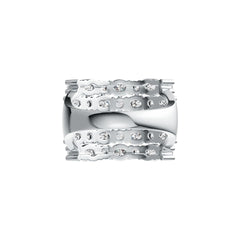 Sterling Silver Semi Mount Ring Setting Oval OV 4X3mm DHJ