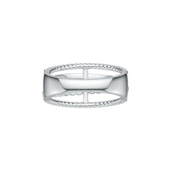 Sterling Silver Ring Multi-Row Twisted DHJ