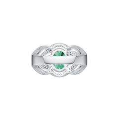 Sterling Silver Semi Mount Ring Setting Oval OV 10X8mm DHJ