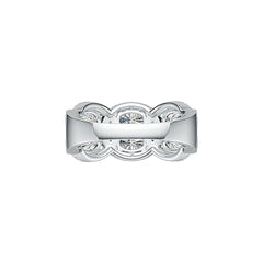 Sterling Silver Semi Mount Ring Setting Oval OV 6X4mm DHJ