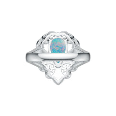 Sterling Silver Semi Mount Ring Setting Pear PE 12X8mm Cabochon DHJ