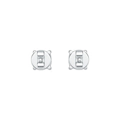 Sterling Silver Semi Mount Earrings Setting Round RD 5x5mm DHJ
