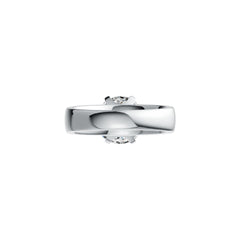 Sterling Silver Semi Mount Ring Setting Round RD 10x10mm DHJ