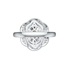 Sterling Silver Semi Mount Ring Setting Oval OV 12X10mm DHJ
