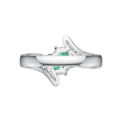 Sterling Silver Semi Mount Ring Setting Oval OV 8X6mm DHJ