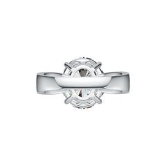 Sterling Silver Semi Mount Ring Setting Oval OV 14X12mm Syzjewelry