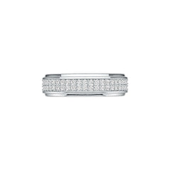 Sterling Silver Semi Mount Ring Setting Round RD 1.5mm DHJ