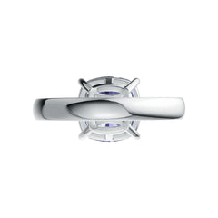 Sterling Silver Semi Mount Ring Setting Cushion CU 10X10mm DHJ