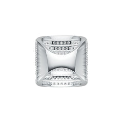 Sterling Silver Semi Mount Ring Setting Round RD 1.8mm DHJ