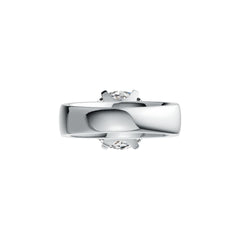 Sterling Silver Semi Mount Ring Setting Round RD 10.5mm Solitaire DHJ