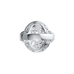Sterling Silver Semi Mount Ring Setting Oval OV 7X5mm DHJ