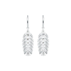 Sterling Silver Semi Mount Earrings Setting Pear PE 6X4mm DHJ