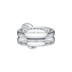 Sterling Silver Semi Mount Ring Setting Round RD 9.5mm DHJ