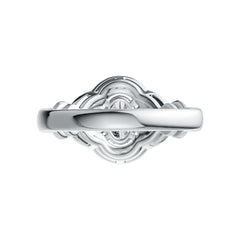 Sterling Silver Semi Mount Ring Setting Oval OV 7X5mm DHJ