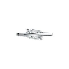 Sterling Silver Semi Mount Ring Setting Round RD 3.5mm RD 3.2mm RD 2.5mm RD 2.1mm DHJ