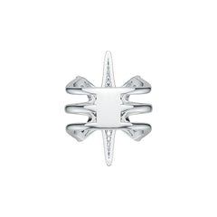 Sterling Silver Semi Mount Ring Setting Round RD 1.1mm DHJ