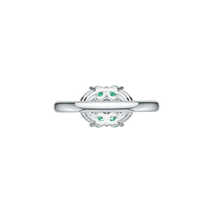 Sterling Silver Semi Mount Ring Setting Round RD 3x3mm DHJ