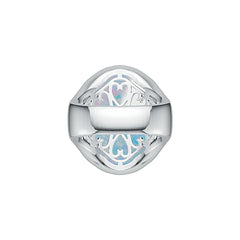 Sterling Silver Semi Mount Ring Setting Oval OV 24X18mm Cabochon DHJ
