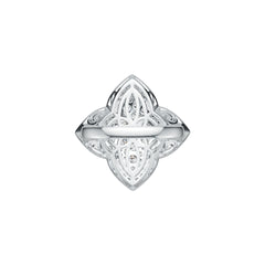 Sterling Silver Semi Mount Ring Setting Round RD 3.5mm DHJ