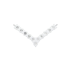 Sterling Silver Semi Mount Pendant Setting Round RD 4x4mm DHJ