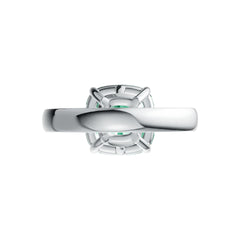 Sterling Silver Semi Mount Ring Setting Cushion CU 10X10mm Solitaire DHJ