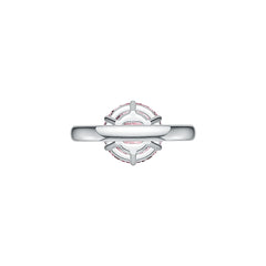Sterling Silver Semi Mount Ring Setting Round RD 12x12mm Solitaire DHJ
