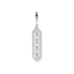 Sterling Silver Semi Mount Pendant Setting Oval OV 5X3mm DHJ