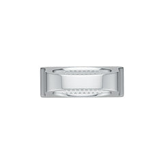 Sterling Silver Semi Mount Ring Setting Round RD 1.2mm DHJ