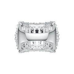 Sterling Silver Semi Mount Ring Setting Round RD 3.5mm DHJ