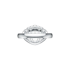 Sterling Silver Semi Mount Ring Setting Round RD 1.75mm DHJ