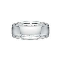 10K Gold Moissanite Ring Round RD 10.5x10.5mm Men's Ring
