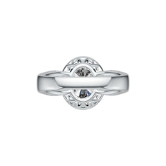 Sterling Silver Semi Mount Ring Setting Oval OV 10X8mm DHJ