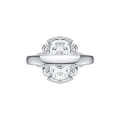 Sterling Silver Semi Mount Ring Setting Oval OV 8X6mm DHJ