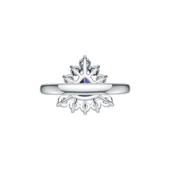 Sterling Silver Semi Mount Ring Setting Trillion TRI 7X7mm Syzjewelry